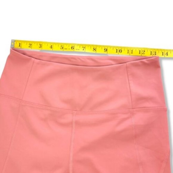 Girlfriend Collective Leggings Size Large High Rise Stretch Pink Sustainable - Picture 3 of 7
